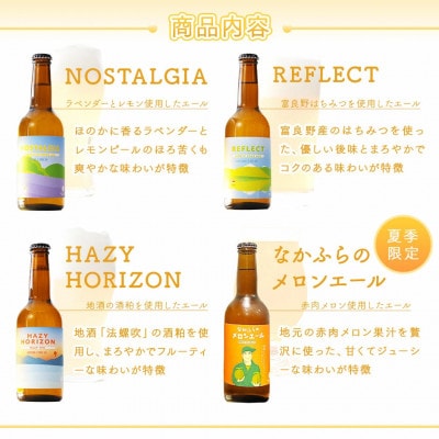 【期間限定】【2026年8月頃順次発送】中富良野オリジナルクラフトビール6本セット