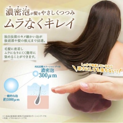 [白髪用]利尻炭酸カラーシャンプー 株式会社ピュール ヘアケア シャンプー [AZA045]