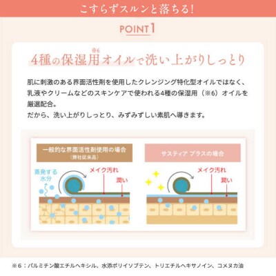 【3本入】サスティアプラスクレンジングジェル 糸島市/株式会社ピュール[AZA197]
