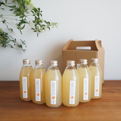 ストレート果汁100%!にっこり梨ジュース(250ml×6本セット)◆ミニボトル◆1箱