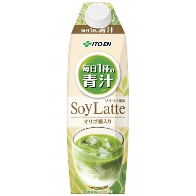 伊藤園 毎日1杯の青汁 ソイラテ風味 1000ml×6本