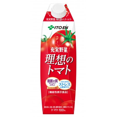 伊藤園【機能性表示食品】理想のトマト 1000ml×6本