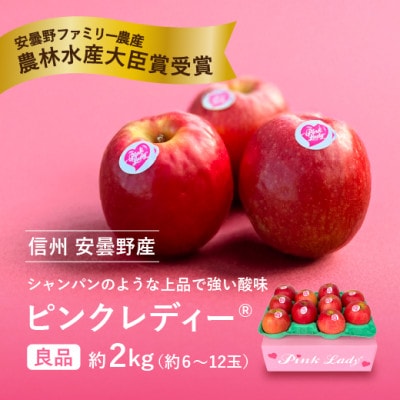 信州安曇野産　ピンクレディー(R)約2kg