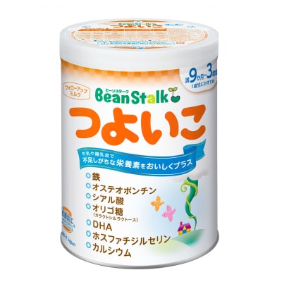 粉ミルク　ビーンスターク　つよいこ(大缶)1ケース/フォローアップ用　(8缶入)