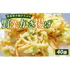 業務用手揚げ天ぷら(野菜かき揚げ)40個