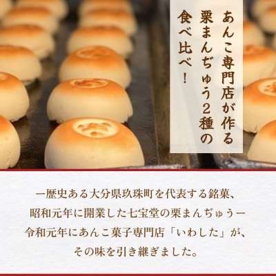 あんこ菓子いわしたの栗まんぢゅう2種詰め合わせ