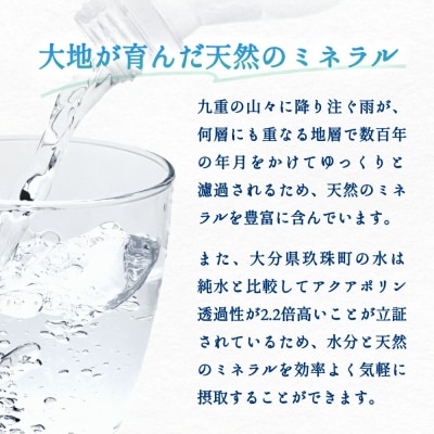シリカ天然水 40本 × 3ヶ月定期便(シリカちゃん)
