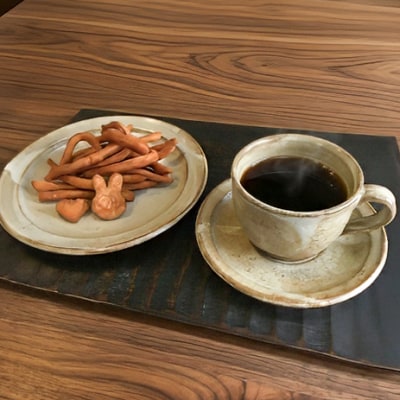 かいぞくかりんとうとドリップコーヒーのセット(Aコース)