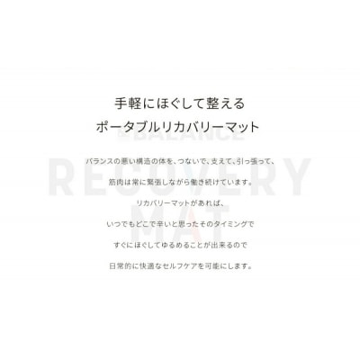 RECOVERY MAT[Brown×Brown]