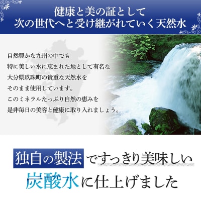 biora天然シリカ炭酸水 500ml×24本×6回 炭酸水 シリカ ミネラル 美容 飲料水 軟水 
