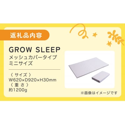 X-BALANCE GROW SLEEP メッシュカバーミニタイプ ベビーマット プレイマット