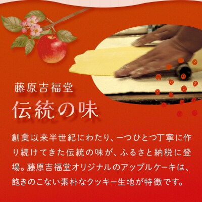 藤原吉福堂 アップルケーキ 9個 ( 3個入 × 3セット ) 大分県玖珠町 焼き菓子