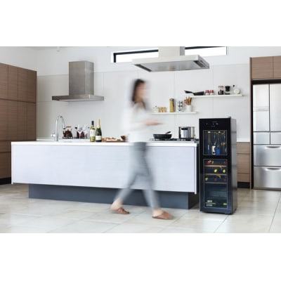 ワインセラー ZERO Advance　SA38-B(ブラック)