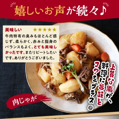 【 冷蔵 】米沢牛 切落し 300g