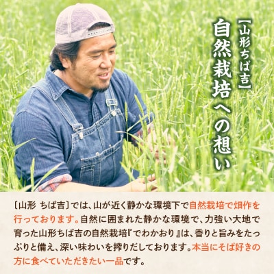 《 自然栽培 》 十割乾麺そば 3袋 計 600g ( 1袋 200g )  