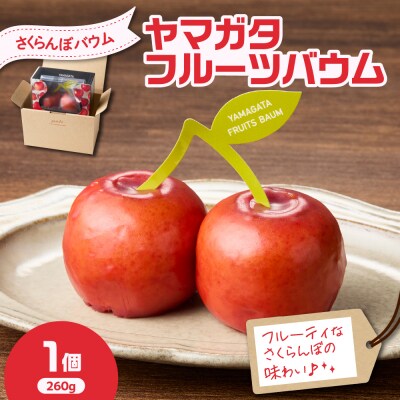YAMAGATA FRUITS BAUM さくらんぼ バウムクーヘン 10～12月 5～6月 発送
