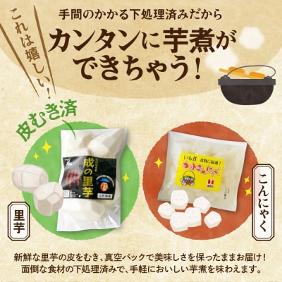 【令和8年産】 農園成の米沢牛芋煮セット 2～4人前 