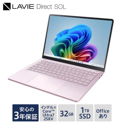 ノートパソコン 2025年10月発売モデル NEC LAVIE Direct SOL-3