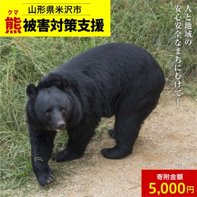【返礼品なし】人と地域の安心安全に向けて　熊被害対策支援 