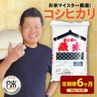 【先行予約】 6ヶ月定期便 令和8年産 コシヒカリ 5kg × 6回 計30kg