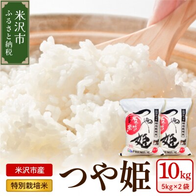 【先行予約】令和8年産 特別栽培米 つや姫 10kg ( 5kg×2袋 )