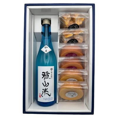 米沢地酒と山形恵バウム詰合せ 山形県 米沢市