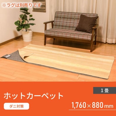 電気ホットカーペット 1畳IHC-10-Hグレー