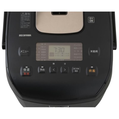 炊飯器 1升 圧力IHジャー炊飯器 10合 RC-PD10-B ブラック