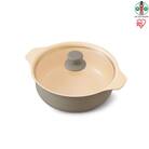 鍋 IH対応鍋 24cm　IHKPーP24-T　ブラウン