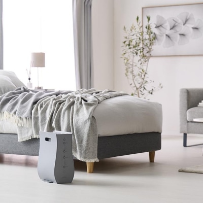 布団乾燥機 ふとん乾燥機 FK-RD1-H グレー シングルノズル カラリエ アイリスオーヤマ