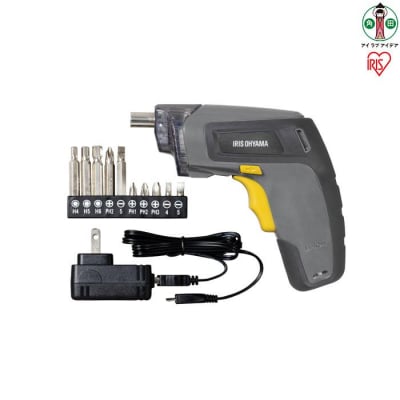 充電式電動ドライバーJDD352-H グレー/マスタード