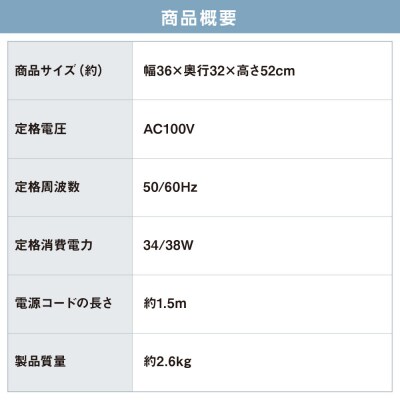 リモコン式壁掛け扇 マイコン式 WFC-306-W ホワイト