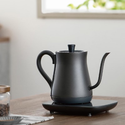 電気ケトル IKE-C601T-HA アッシュ  アイリスオーヤマ 電気ポット 細口ノズル 0.6L