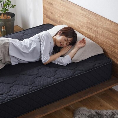 ポケットコイルマットレスPMTS20N-SDブラック