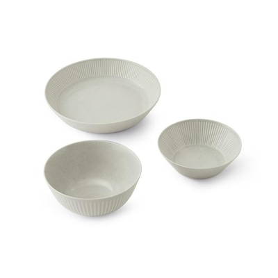 食器　3点セット　MNW-3S　グレー
