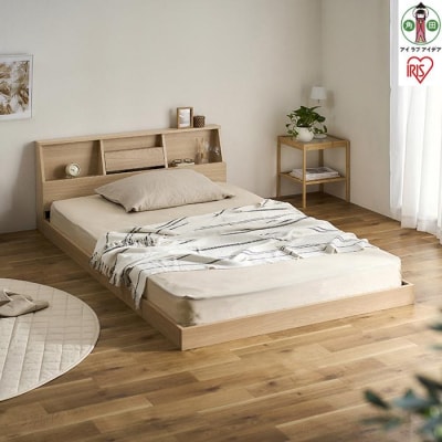 ベッド　フロアベッド FBF-SD セミダブル　ナチュラル