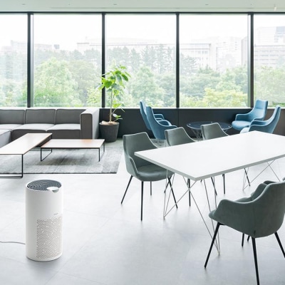 空気清浄機 30畳(円柱型)　　AAP-S60B-W　ホワイト　アイリスオーヤマ