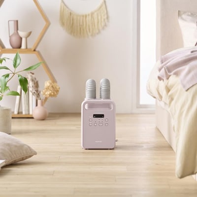 布団乾燥機 カラリエColors ツインノズル FK-RW2-P ピンク