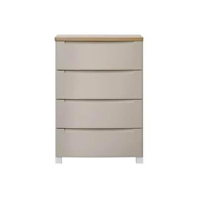 チェスト　ウッドトップノックダウンチェスト KDMG-564WT ベージュ