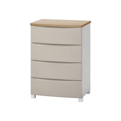 チェスト　ウッドトップノックダウンチェスト KDMG-564WT ベージュ