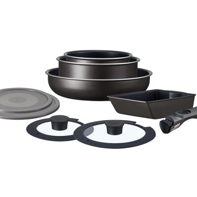 フライパン　セット　TERACOAT　9点セットEHDC-T9Sグレイッシュブラウン