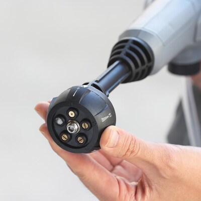 高圧洗浄機　充電式ハンディウォッシャーJHW-101グレー