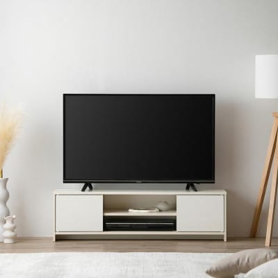 テレビ台　AVボード　ボックスタイプBAB-110Rオフホワイト