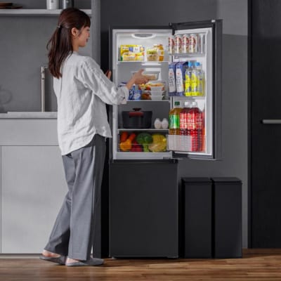 冷凍冷蔵庫 170LIRSD-17A-Bブラック