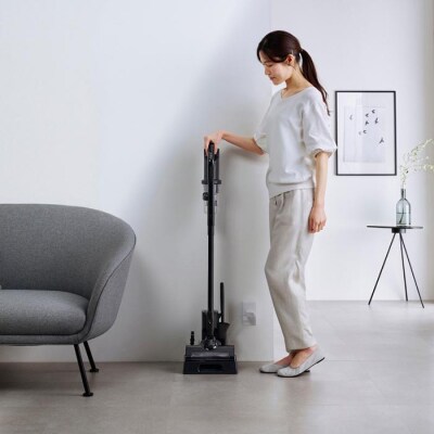 充電式サイクロンスティッククリーナーSCD-185PM-Bブラック