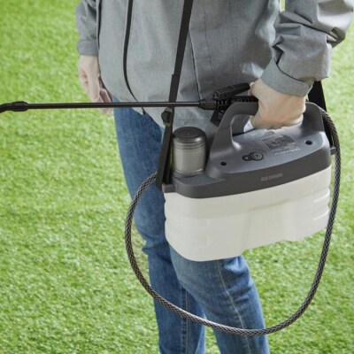 充電式噴霧器JF-4000ホワイトグレー