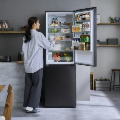 冷蔵庫 冷凍冷蔵庫 301L IRSN-I30A-B ブラック