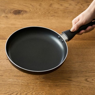 フライパン 軽量フライパンガス火対応20cm VLG-F20 ブラック