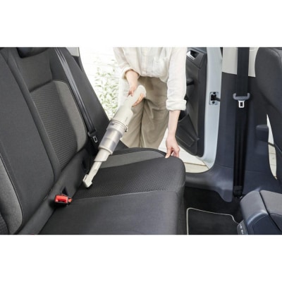 掃除機 充電式サイクロンスティッククリーナーSCD-220-HCグレージュ