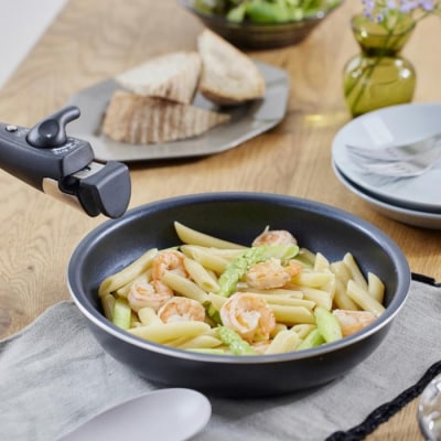 フライパンセット ダイヤモンドコートパン9点 IH・ガス火対応 NTF-SEI9 ブラックメタリック